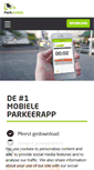Mobile Screenshot of parkmobile.nl